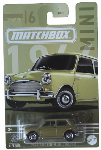 Matchbox 1964 Austin Mini Cooper, Grün 1/6