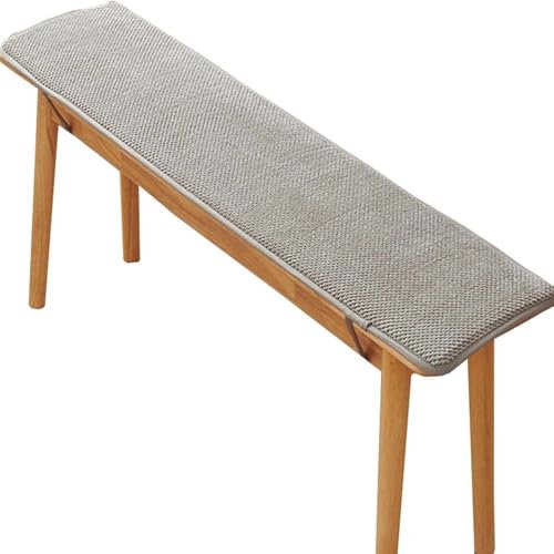 MSNCS Bankauflage Sitzkissen, 150x50/120x40/200x40/120x50/100x40 Bequeme Waschbare Rutschfestes Sitzkissen für Gartenbank Schaukel, Terrasse, Esstisch, Bank, Drinnen(Color5,200x40cm/79x16in)
