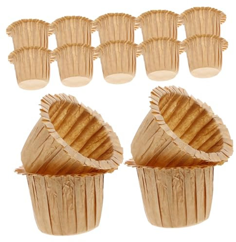 TOPBATHY 30pcs Paper Muffin Liners Cupcake Cases Baking Cups Oil Paper Sturdy Elegant for Baking