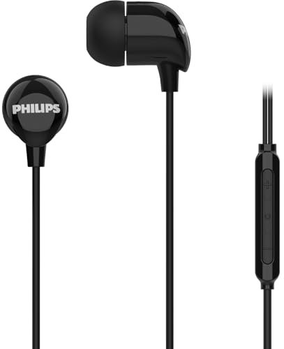 Philips TAE2146BK/00 Auriculares Intrauditivos con Cable y Micrófono Integrado USB-C Negros