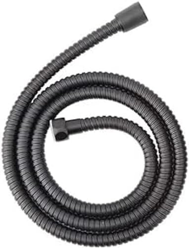 Edelstahl Brauseschlauc,Knickschutz-Duschschlauch, 1 Meter flexibler Brauseschlauch, langer Brauseschlauch, universell(1M)