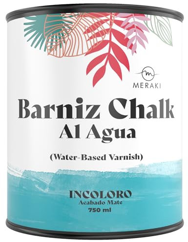 BARNIZ CHALK PAINT MERAKI, al agua mate (750ML)