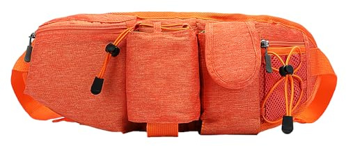 Cinturón De Carrera: 45x16.4 Cm Cinturón De Cintura Para Correr, Cinturones De Corredores, Bolsa De Cintura Ajustable Impermeable Con Soporte De Botella De Agua Para Entrenamiento En Bicicleta Para Ca