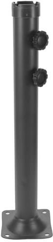 Gadpiparty Manchon de Base pour Parasol de Terrasse Tube de Rechange pour Parasol Support de Fixation pour Mât Extérieur Détachées pour Bases