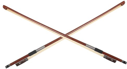 Healifty 2 Piezas de Bastón para Violín 1/8 de Material Sintético Buena Elasticidad y Sonido Resonante, Adecuado para Práctica de Violín para Niños