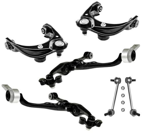 4x Querlenker oben unten 2x Koppelstange Vorderachse für Mazda 6 GH Sport GH Sport Kombi GH