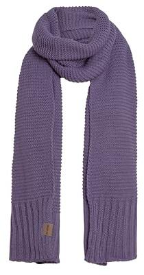 KNIT FACTORY - Jamie Schal - gewalkter Wolle Strickschal - 2m lange Winterschal für Damen und Herren - 200x45 cm
