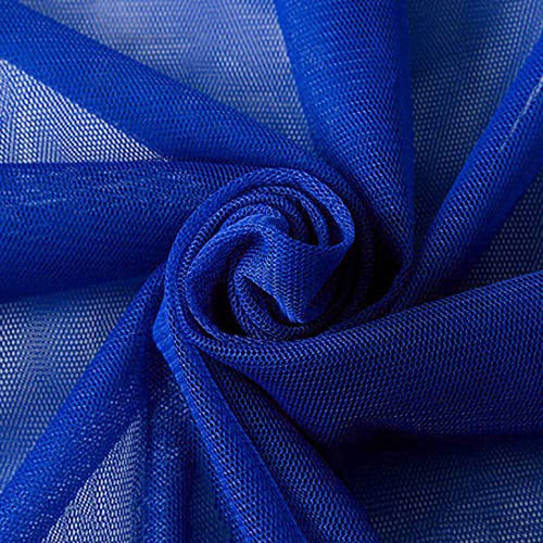 160cm x 1m Tüll Stoff Tüllband Tüll Dekostoff für Hochzeit Geburtstag Weihnachten Fest Kommunion Party Deko,Nähen von Brautschleiern Hochzeitskleid Tischläufer Tutu Röcken Geschenk-Schleife,Dunkelblau
