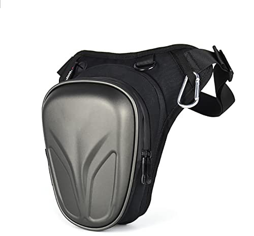 Aublinto Bolsa de pierna para moto, para viajes al aire libre, pesca, camping, informal, riñonera Oxford, senderismo, riñonera para ciclismo, muslo, táctico, riñonera para hombres y mujeres