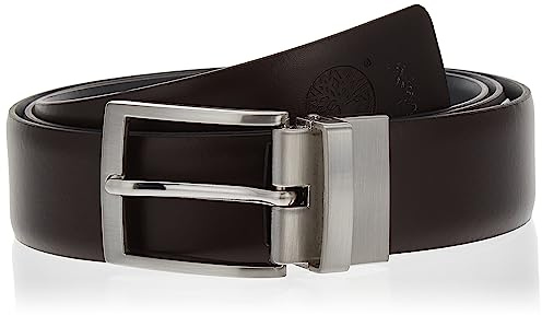 Timberland Réversible Ceinture, Marron Fonc, X-Large Homme