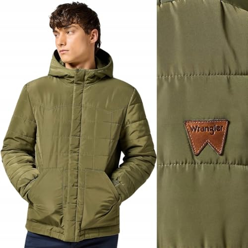 Wrangler Chaqueta de transición para hombre, Verde (Ivy Green), S