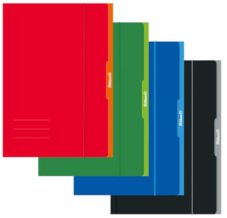 Pelikan Sammelmappe A4, farbig sortiert - keine Auswahl möglich, 1 Stück