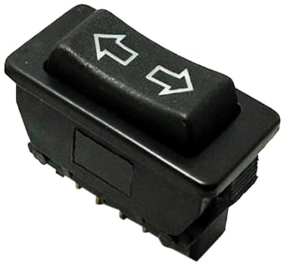 Interrupteur Commande Bouton Universel à Bascule pour Lève-Vitre Électrique compatible avec Toutes Marques et Tous Modèles