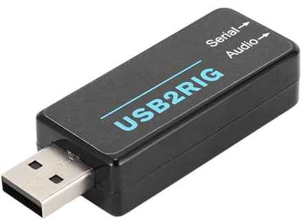 Digital Modes Interface USB Audio/CAT Steuerung für FT8 FT4 JS8Call Link - Plug & Play Multi-OS (für Win/für/für Linux/für Android/für iOS) mit Elecraft/Kabelunterstützung