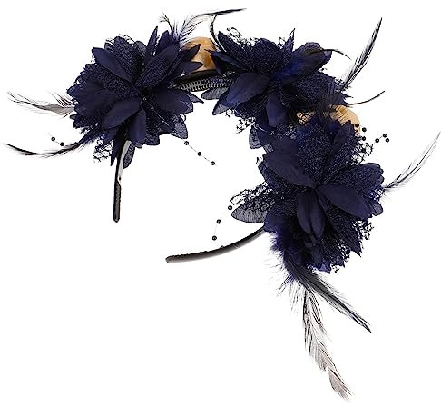HAPINARY Halloween-stirnband Mit Blumen Dekoratives Haarband Für Party Cosplay-kopfschmuck Auffälliges Stirnband Für Erwachsene