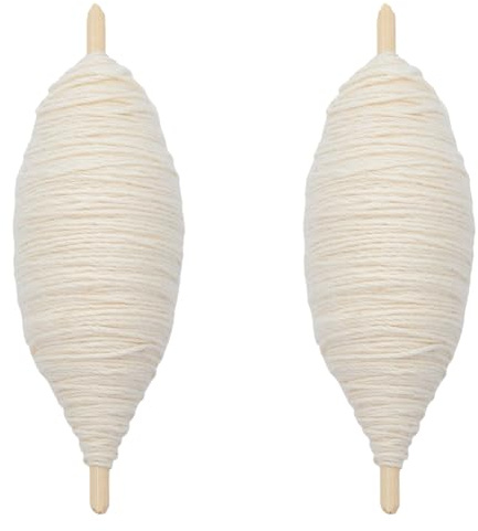 FREEBLOSS 2 Stück Sashiko Garn Sashiko Strang 220 Meter Reines Weiß Nähgarn Baumwoll Stickgarn Japanisches Quilting Und Stick Sashiko Kit Zubehör
