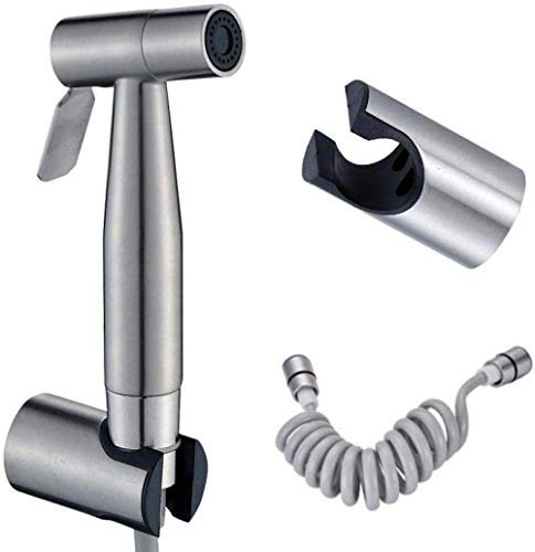 Robinetterie d'évier Cuisine, kit Douche, Bidet, robinetterie Douche Musulmane pour Douche ou Bidet - Ensemble Douche Acier Inoxydable 304