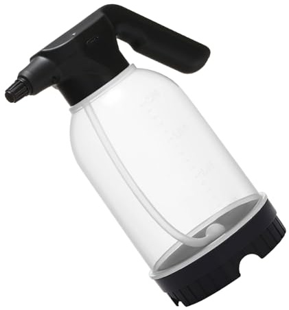 Annaffiatoio elettrico automatico da 2 litri con manico ergonomico, adatto per piante da balcone e giardini verticali, spruzzato con ugello nebulizzatore fine