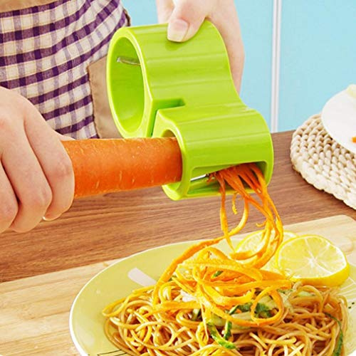 Lpitoy Espiralizador, Cortador En Espiral, Calabacín, Fideos, Pasta, Espaguetis, Espiralizador, Cortador, Pelador