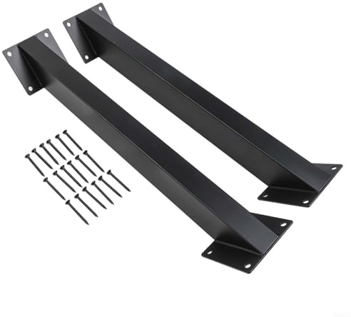Yuanpgky 2Pcs Gazebo Support Bracket with Oblique Rod for Outdoor Pavilion and Garden Structures, Enhanced Stability Triangular Design, For Easy Installation