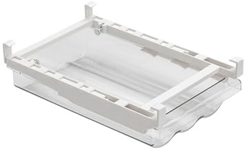 Kylskåp Ägglåda - Transparent Kapacitet Skjutstabil, Plastförvaringsfack Under Hylla, Utrymmesbesparande Organisationstillbehör | Smart Förvaringsbox För Att Maximera Utrymmet