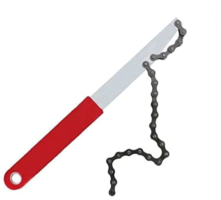 GCA Bicycle Chain Whip BMX Cycling Wheel Sprocket Wrench Remover Tool (Red)