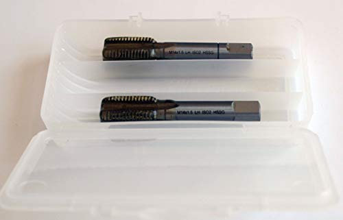 Hand-Gewindebohrer Set Satz (2Stk) M10x1,25 Mf HSS DIN352 Links Linksgewinde NEU & Original