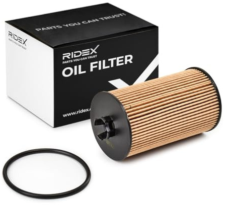 RIDEX 7O0044 Ölfilter Kompatibel mit OPEL Corsa D Schrägheck S07 Filtereinsatz mit Dichtungen