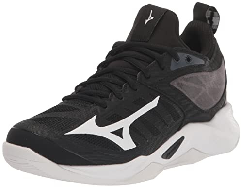 Mizuno Volleybollsko med vågmått för kvinnor, svart/vit, 43 EU