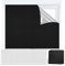 Temporary Blackout Blinds, Black Out Blinds Stick On, Portable 100% Blackout Material 150*200CM, Window No Drilling Blackout Blinds with Self Adhesive Tapes for Nursery Bedroom Travel RV Car