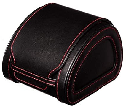 AMYSTY Uhrenkoffer Uhrenrolle Uhrenbox Uhrenschatulle Reise-Uhrengehäuse Uhrenbox PU-Leder High-End-Schmuckuhren-Aufbewahrungsbox Uhrenetui Uhren Aufbewahrungsbox