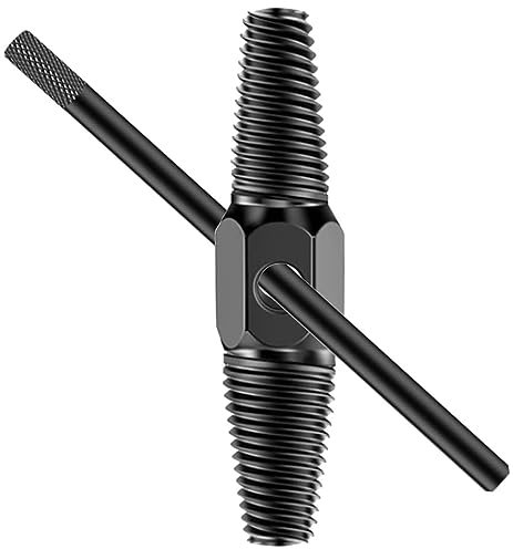 Shallho Svitatore a doppia testa per tubi, per tubi dell'acqua, viti danneggiate, fessure rotte, strumento di rimozione per tubi da 1/2 pollice e 3/4 pollice, rubinetto con valvola