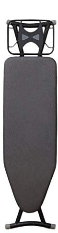 ASHILD Asse da stiro verticale, asse da stiro in metallo stabile Negozio di abbigliamento Asse da stiro per hotel 70,5-82,5 cm Rastrelliere da stiro regolabili, Asse da stiro nere (Color : Black,