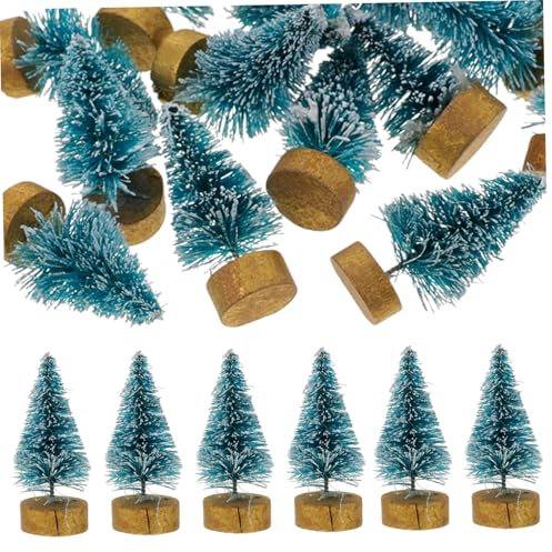 Beatifufu Mini Weihnachtsbaum Weihnachtsschmuck -teiliges Set Festlicher Desktop-schmuck für Party Dekorative
