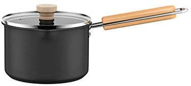 XUEXUDO Pentola per zuppa Antiaderente Pentola per Latte Cucina Cottura Noodle Pan Fornello a induzione a Gas Maniglia Singola per Uso Generale