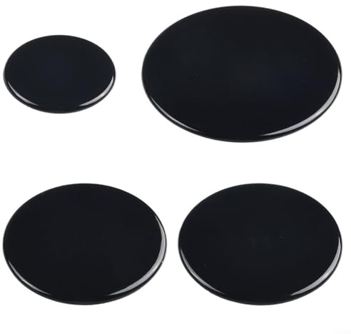 FUANA Copri fornelli Cucina 4 fuochi Gas bruciatore a Gas per fornelli a Gas con Coperchio a Fiamma per Accessori Sabaf (Piatto)