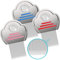 Adamson Lice Comb 3 Pack - Stainless Steel Lice Comb for Kids x 3 - Effective Nit Comb - Lice Combs for Thick Hair - Durable and Easy to Clean - Red, Pink and Blue Set