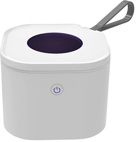 Étui De Nettoyage De La Retenue UVC - Récipient De Protège-dents | Boîte De Stérilisation À Lumière UV Pour Les Dispositifs De File D'attente | Étui De Nettoyage De Retenue UVC Pour Le Stockage De La