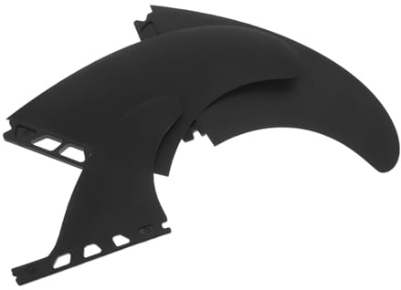 Zerodeko 3 Piezas Aletas Paddleboard Repuesto para Tabla de Surf y Sup Estabilizador Extraíble para Kayak y Mejora el Control Estabilidad el Agua