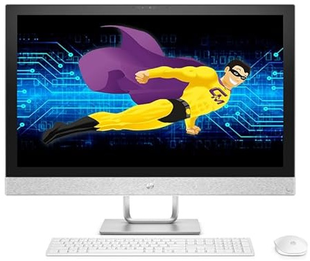 HP PC Pavillon R050NF AIO 27 16/9 Intel I7-7700 RAM 32Go SSD 2To WiFi HDMI W11
