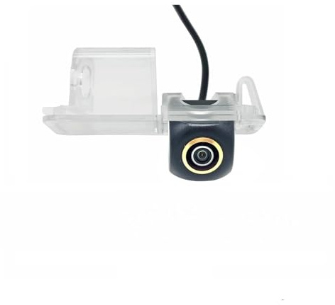 HD AHD1080P Telecamera posteriore per auto, per parcheggio, retromarcia, compatibile con Golf Gen 6 2012, Magotan e Passat CC (obiettivo normale) (obiettivo normale) (lente gialla)