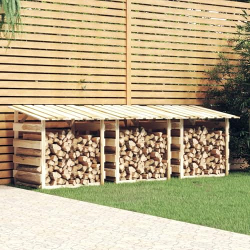 Pergola aus Holz mit Dach, 3-teilig, 100 x 90 x 100 cm, imprägniertes Kiefernholz und massive Tanne, langlebig, für Garten, Terrasse, Allee, Außendekoration