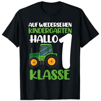 Schulkind Traktor Einschulung T-Shirt