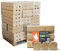 HEIZFUXX Holzbriketts Ruf Triplex Green 10kg x 30 Gebinde 300kg 1 Palette Weichholzbriketts Kaminbriketts Ofenbriketts Brennholz Brikett Gluthalter Briketts Paligo