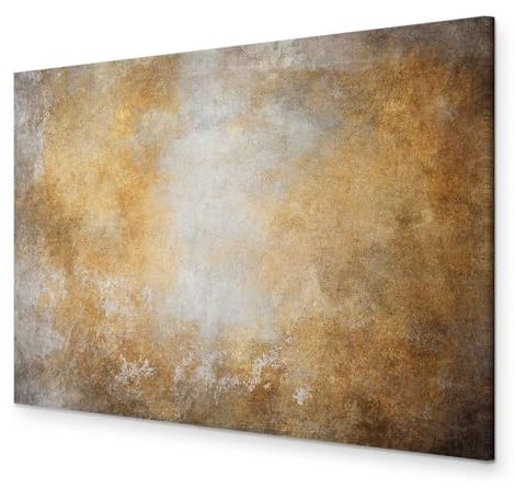 B&D XXL - Akustikbild Abstrakt Bilder Akustikschaum Hochleistungsschallabsorber Schallschutz Leinwand 1 tlg Wandbild Raumakustik Schalldämmung Betonoptik Struktur wie gemalt
