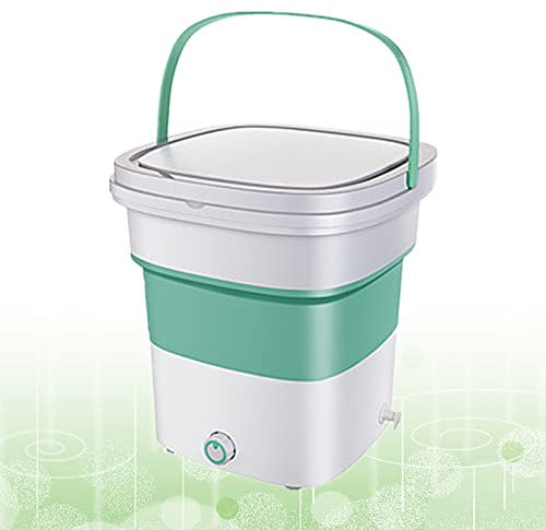 PanHuiWen Lavatrice da Campeggio Pieghevole 1.8kg Lavatrice Campeggio Centrifuga turbina per casa, Hotel, Campeggio, Viaggio, Viaggio d'Affari