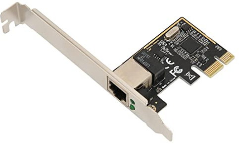 Tarjeta de red PCIE Gigabit 10/100/1000 Mbps RJ45 LAN PCIE Ethernet, -