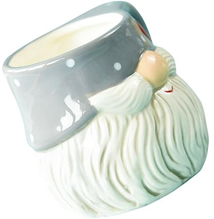 Ciieeo 1pezzi Tazza Da Latte in Ceramica Creativa Tazza Da Colazione Elegante Design Natalizio Semplice Adatta Per Bevande Colazione Latte