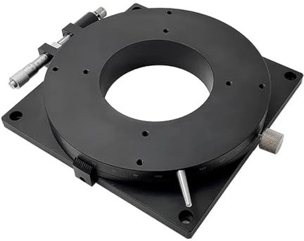 Toplionace Manueller Drehtisch – Hohlkammer, Fein- und Grobeinstellung, 360°-Schwenkung, 160-Mm-Tisch – Modell PT-R160