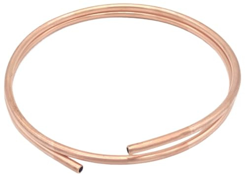 Metaximious Weiche T2-Kapillarrohre aus rotem Kupfer for Klima- und Kälteanwendungen Montage(1.8 x 0.8mm)